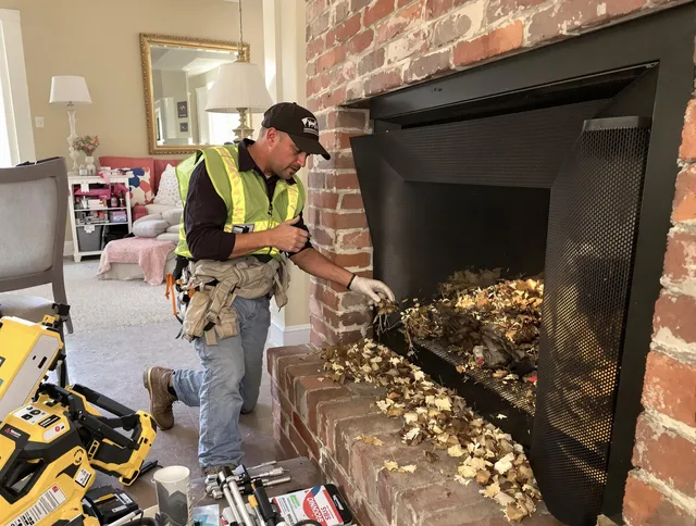 Safe screening installation by Santa Monica Chimney Sweep in Santa Monica, CA