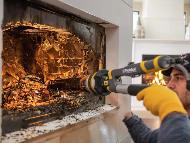 Professional chimney cleaning by Santa Monica Chimney Sweep in Santa Monica, CA