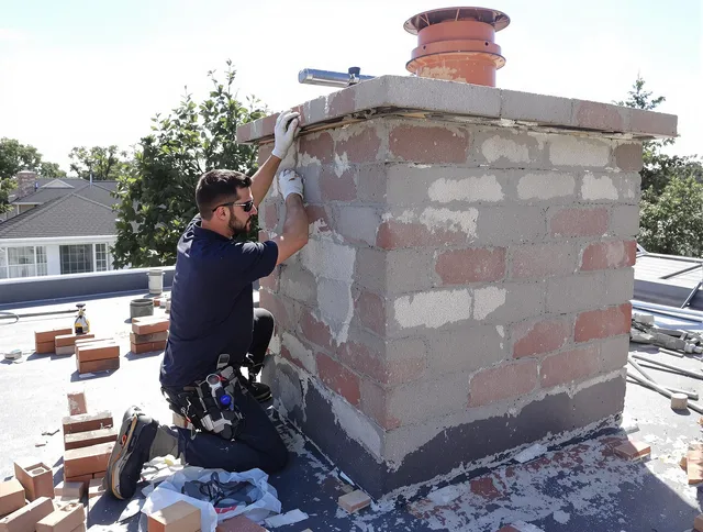 Advanced chimney repair process by Santa Monica Chimney Sweep in Santa Monica, CA