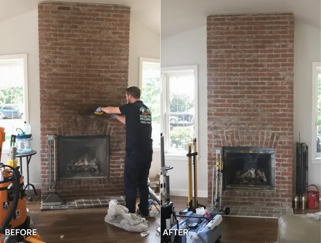 Finished chimney sweeping service by Santa Monica Chimney Sweep in Santa Monica, CA
