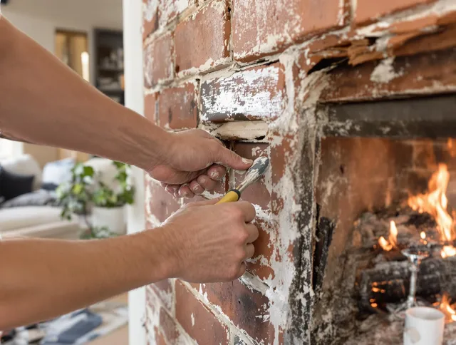 Routine fireplace repair by Santa Monica Chimney Sweep in Santa Monica, CA
